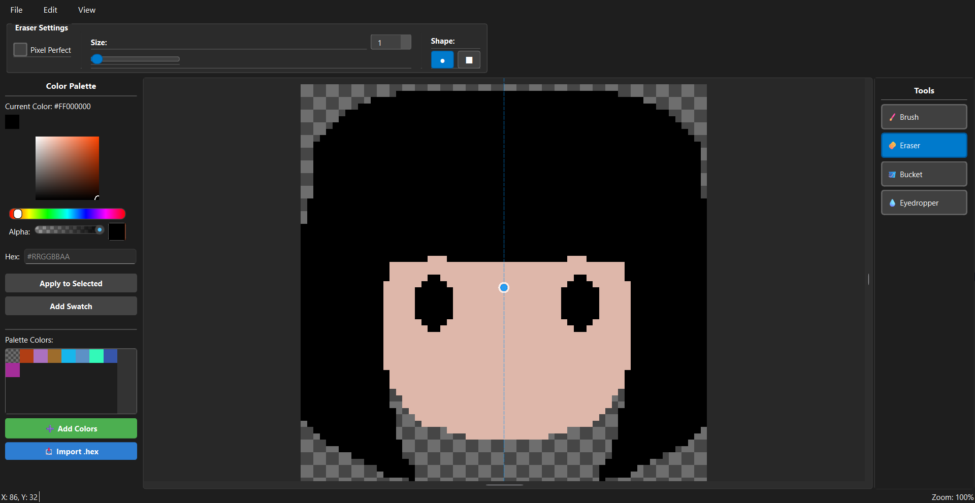 Kokesprite Editor screenshot